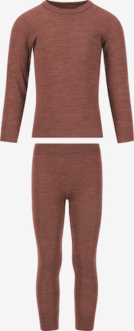 ZigZag Funktionswäsche-Set 'Terry' in Rot: Vorderseite