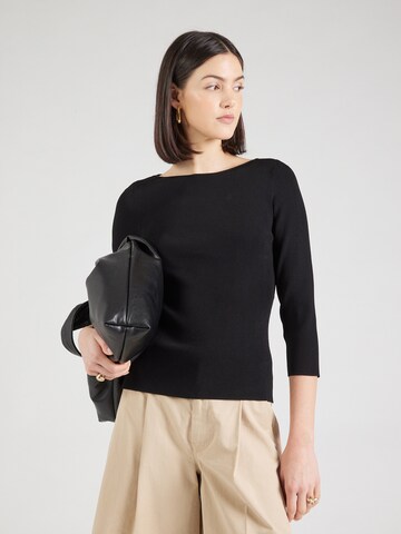 COMMA Pullover in Schwarz: Vorderseite