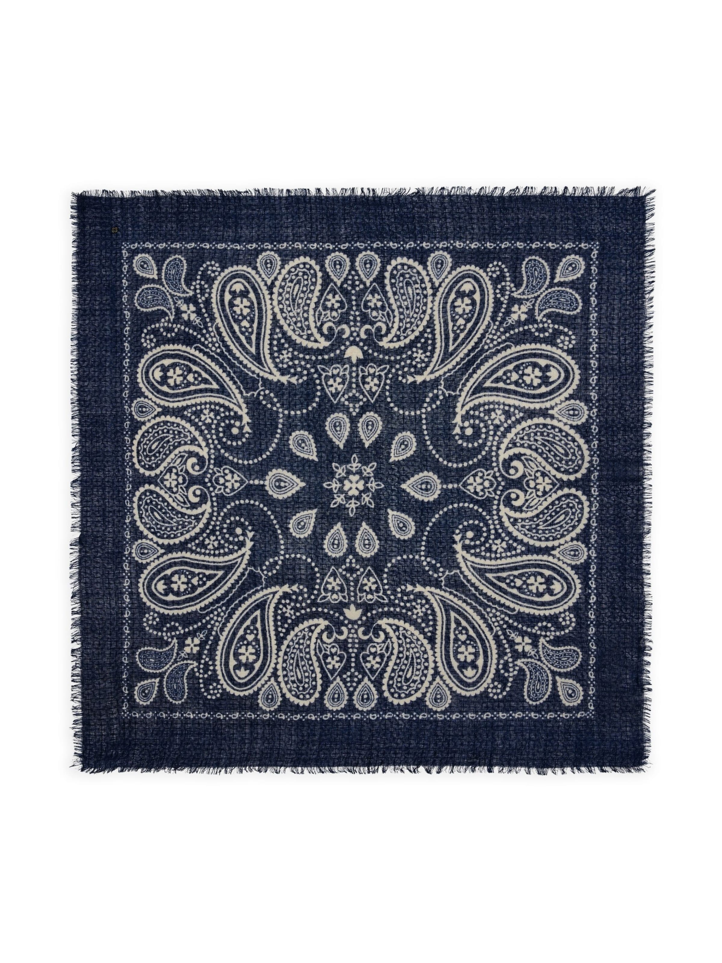 CODELLO Tuch in Blau: Vorderseite