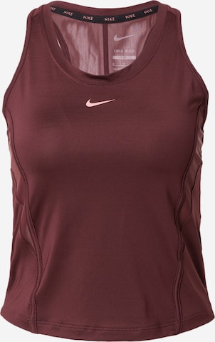 Haut de sport NIKE en rouge : devant