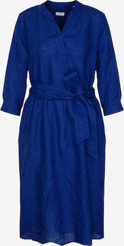 Robe-chemise ' Schwarze Rose ' SEIDENSTICKER en bleu : devant