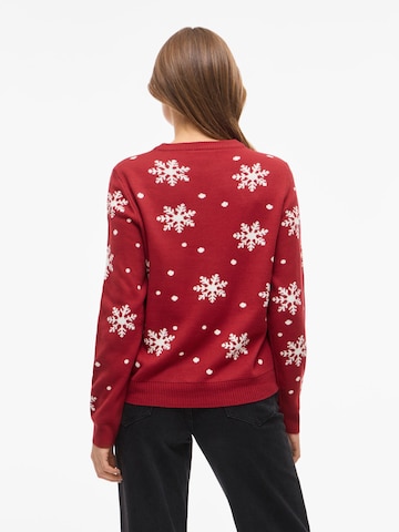 Pull-over 'VISNOWI' VILA en rouge