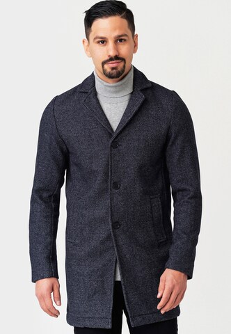 Manteau d’hiver 'Bester' JEFF en bleu : devant