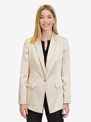 Blazer Betty & Co en beige : devant