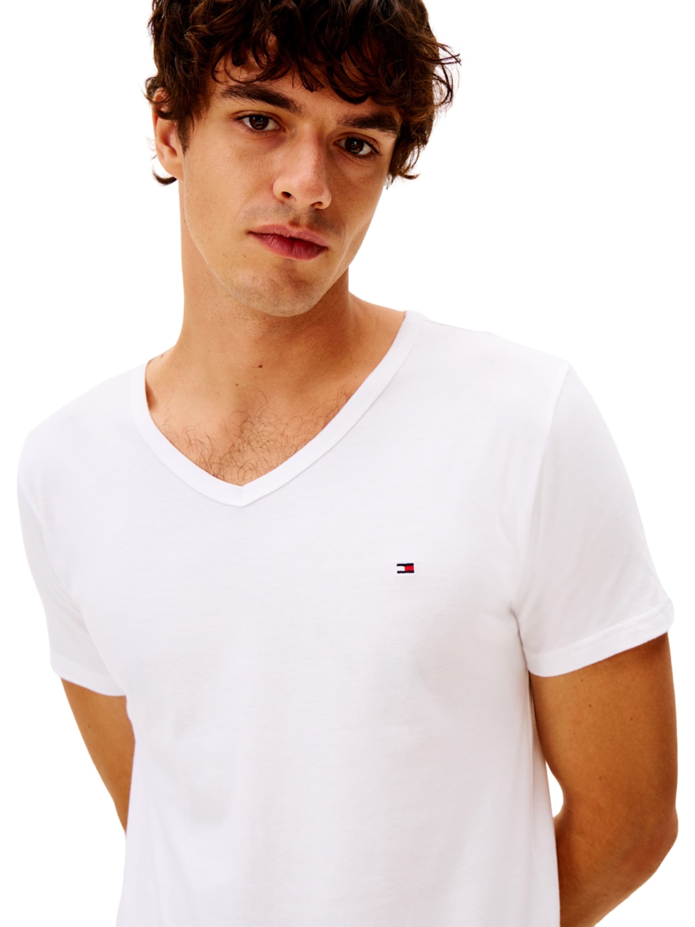 balts TOMMY HILFIGER T-Krekls