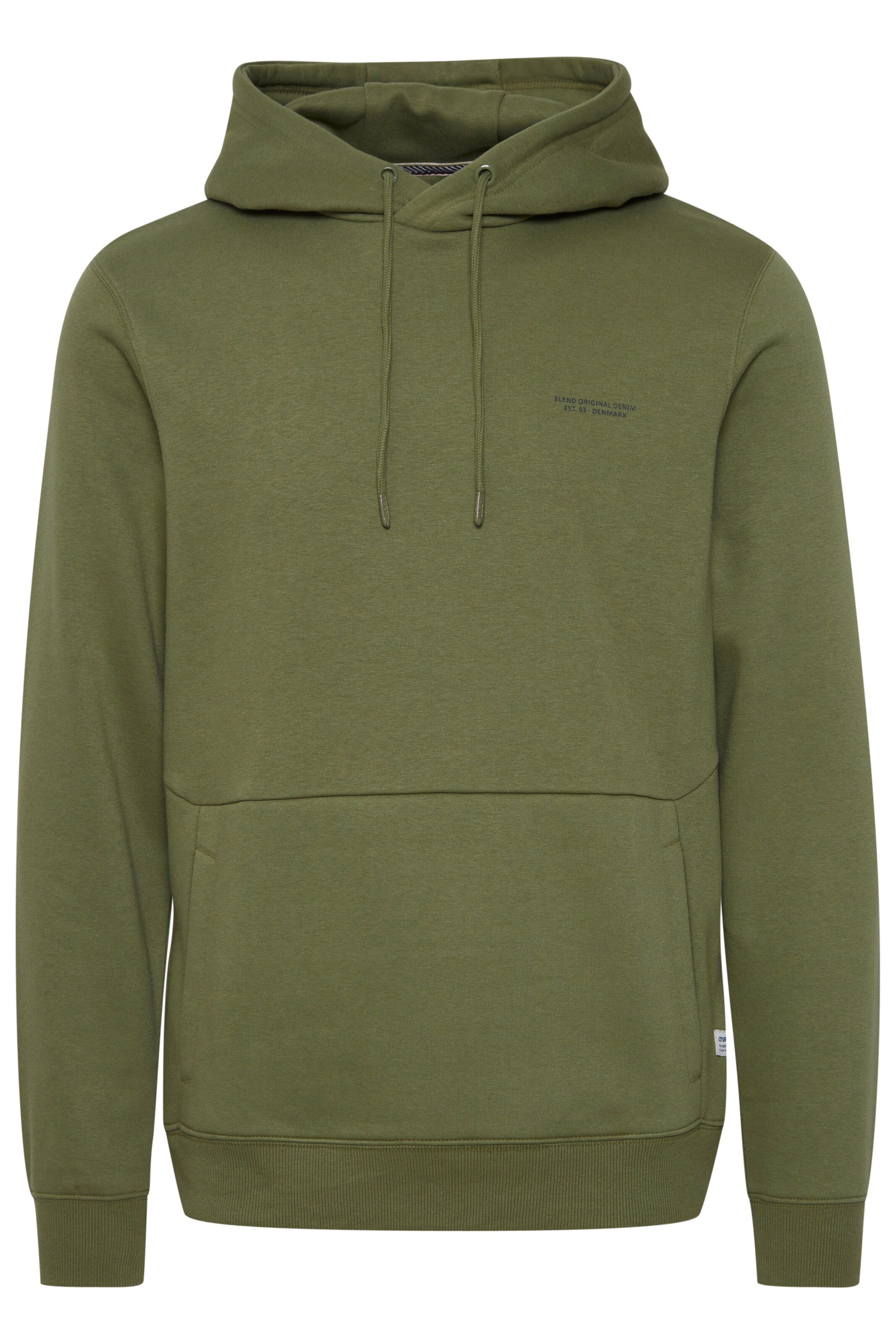 BLEND - Sudadera en verde: frente