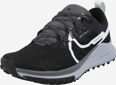NIKE Маратонки за бягане 'React Pegasus Trail 4' в сиво / черно / бяло, Преглед на продукта
