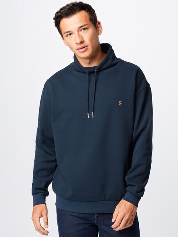 FARAH Sweatshirt 'HARBORDALE' in Blue: front