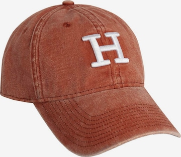 Hackett London Cap in Rot: Vorderseite