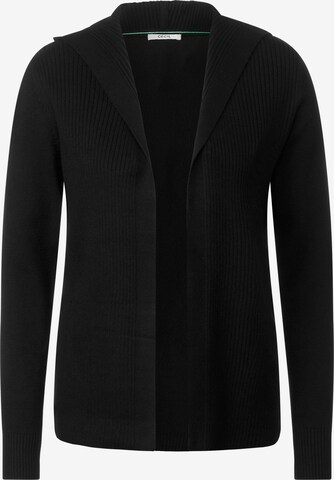 Cardigan CECIL en noir : devant