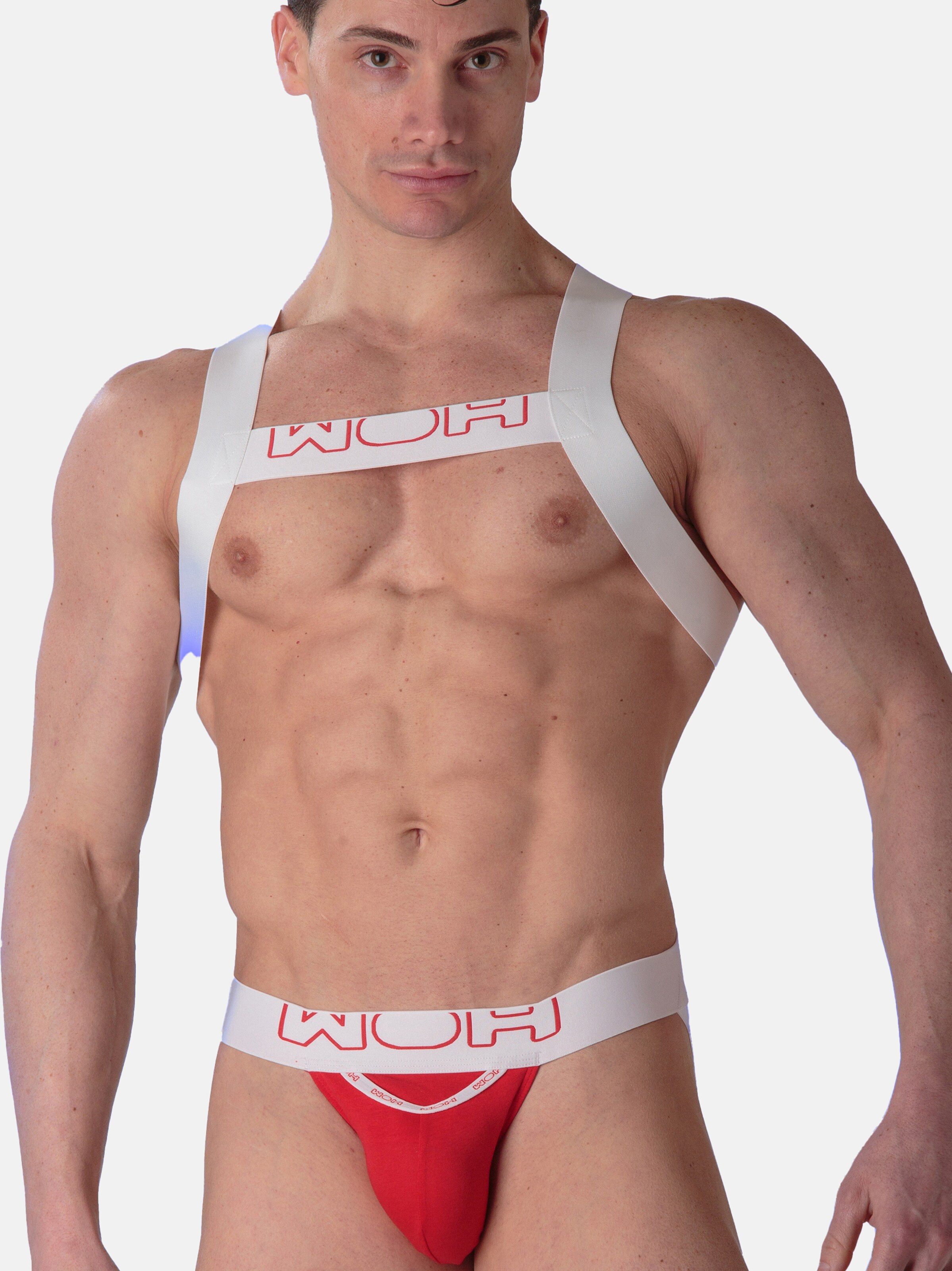 WOH Undershirt ' Sexy Fun ' in White: front