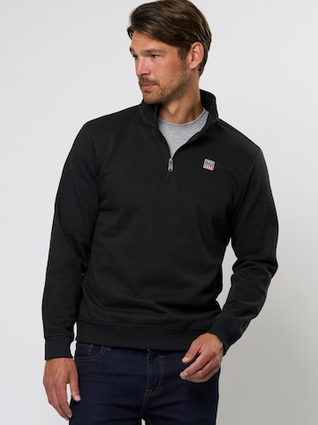Pull-over 'Glyn' VINSON en noir : devant