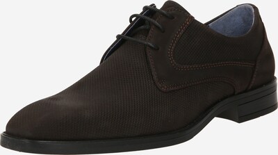 BULLBOXER Chaussure à lacets 'Otis' en brun foncé, Vue avec produit