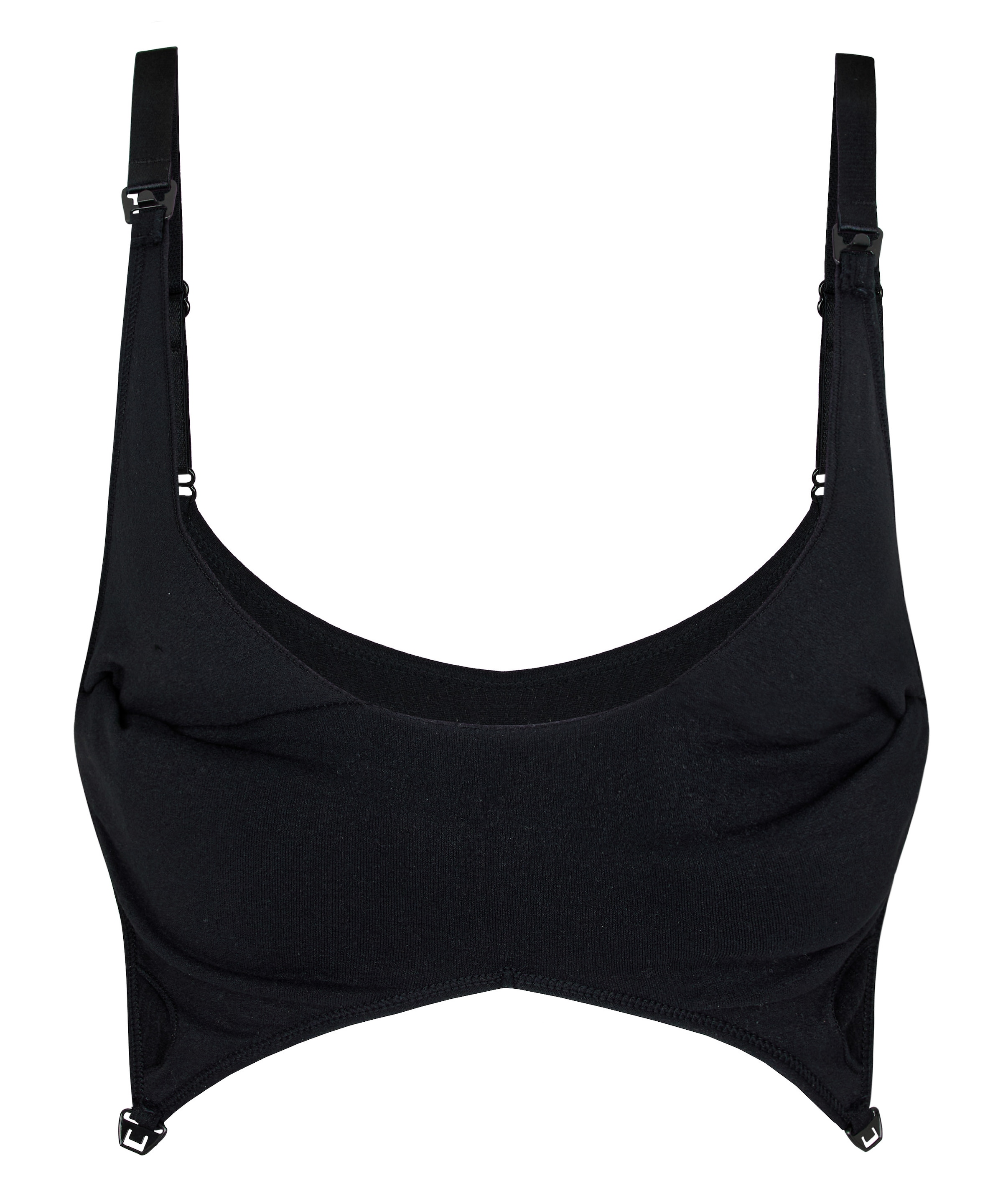 Hunkemöller T-Shirt BH 'Dianne' in Schwarz
