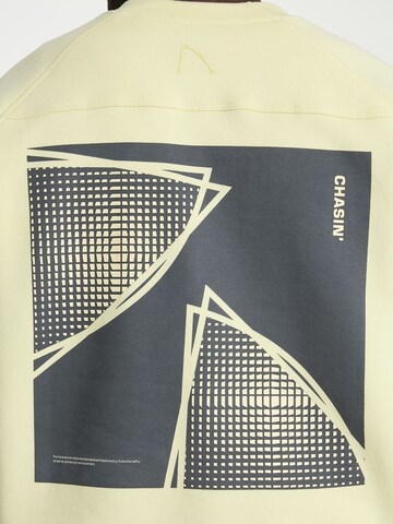 Sweat-shirt 'Ido ' CHASIN' en jaune
