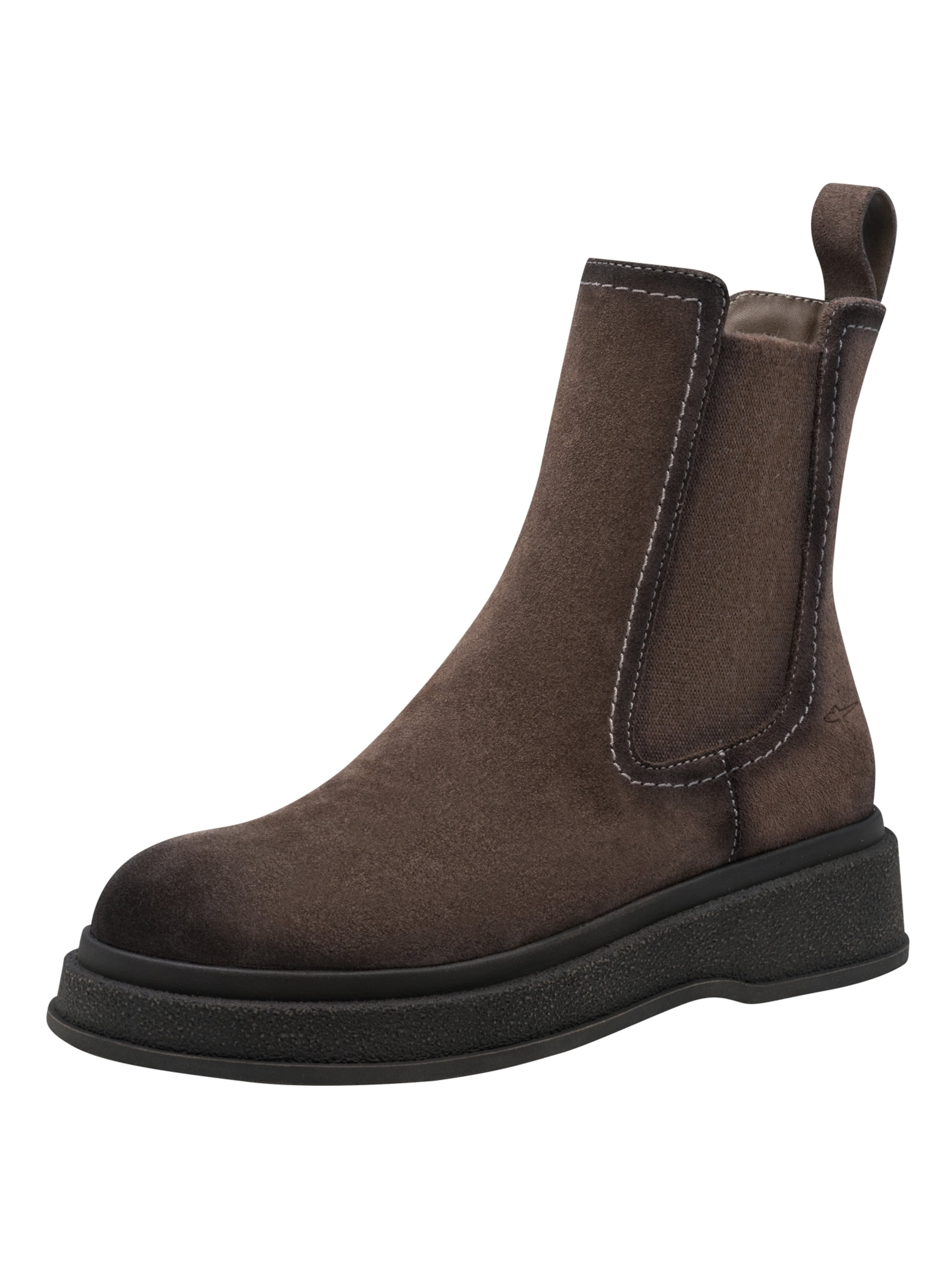 Bottines Tamaris en marron : devant