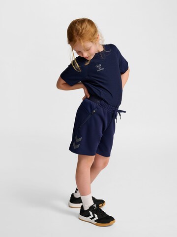Hummel Regular Sportbroek 'Cima 2.0' in Blauw