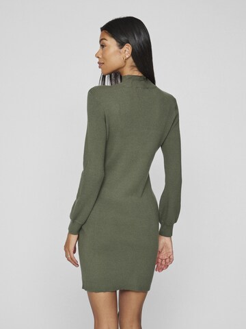 Robes en maille VILA en vert
