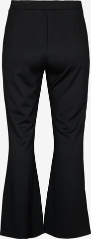 évasé Pantalon 'NOLA' Zizzi en noir