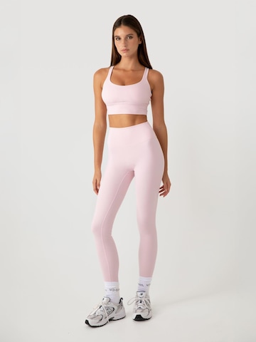 YO-GAYA Skinny Leggings‌ in Pink: Vorderseite