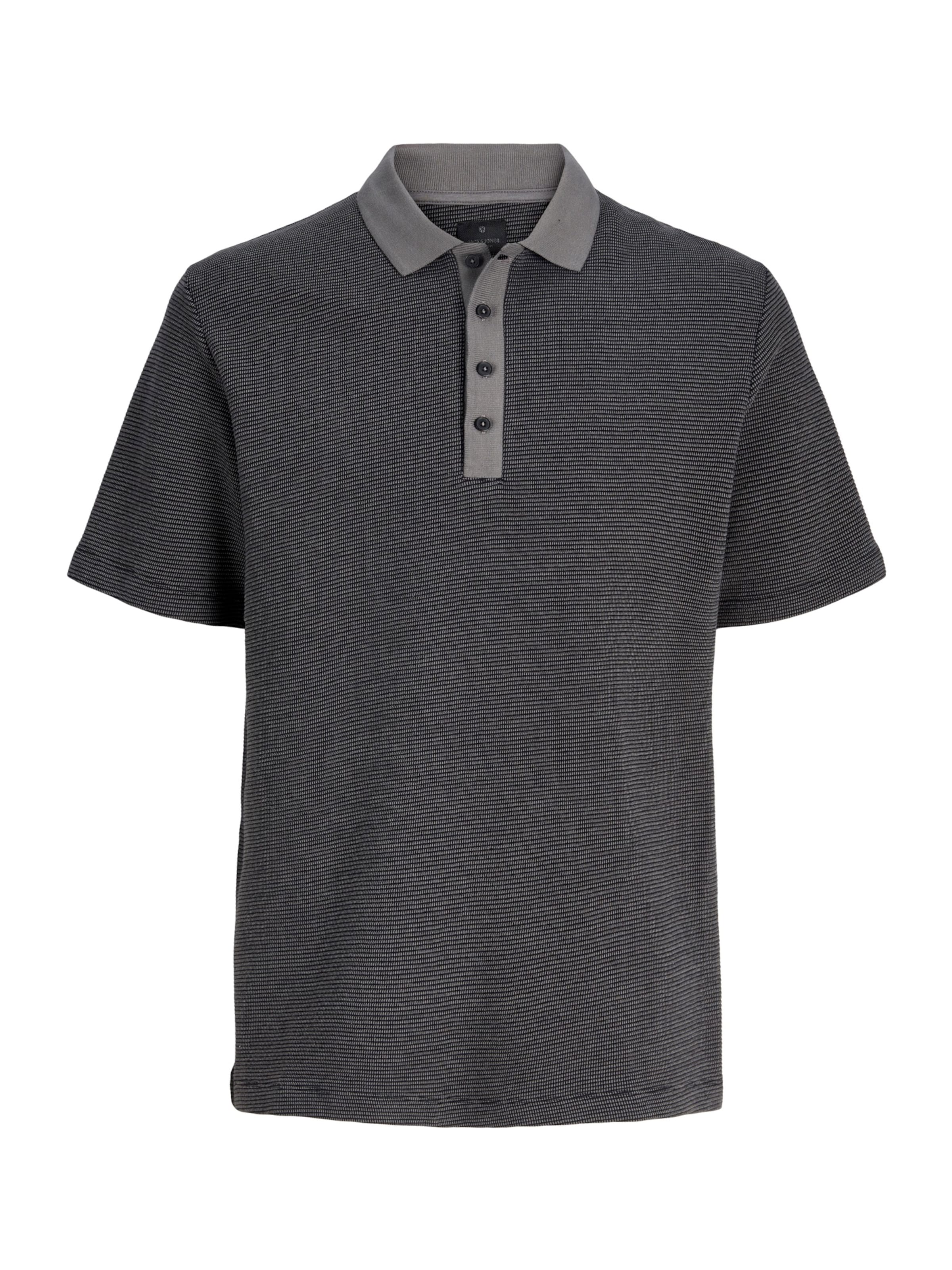 Jack & Jones Plus - Camiseta 'JPRBLATHEO' en negro: frente