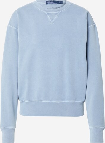 Sweat-shirt Polo Ralph Lauren en bleu : devant