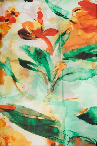 styleBREAKER Schal 'Schal mit Aquarell Blumen Muster' in Gelb