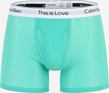 Calvin Klein Underwear Μποξεράκι 'Pride' σε πράσινο: μπροστά