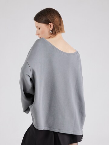 AMERICAN VINTAGE Sweatshirt 'HAPYLIFE' in Grey
