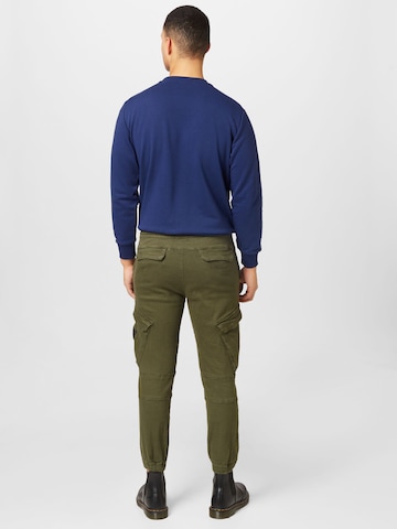 Denim Project Tapered Cargo trousers 'Utility' in Green