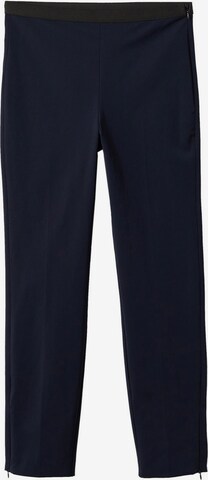 MANGO Broek 'Paola' in Blauw: voorkant