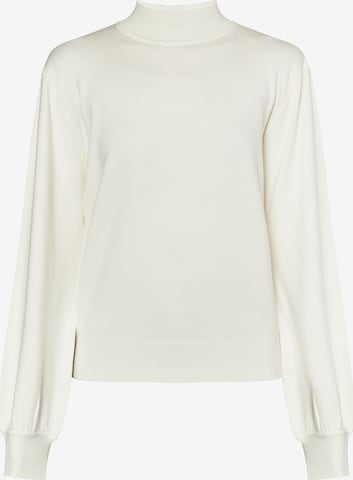 DreiMaster Klassik Trui in Wit: voorkant