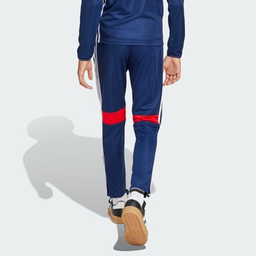 ADIDAS PERFORMANCE - Tapered Calças de desporto 'Tiro 25 Essentials' em azul