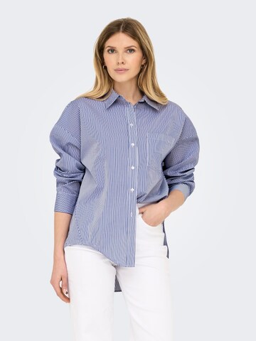 ONLY Blouse 'ONLEMA' in Blue: front