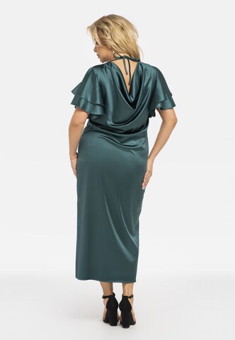 Robe de soirée Karko en vert