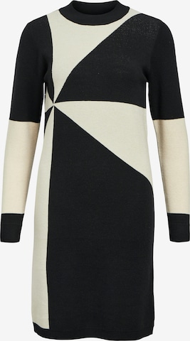 Abito in maglia 'RAY' di OBJECT in nero: frontale