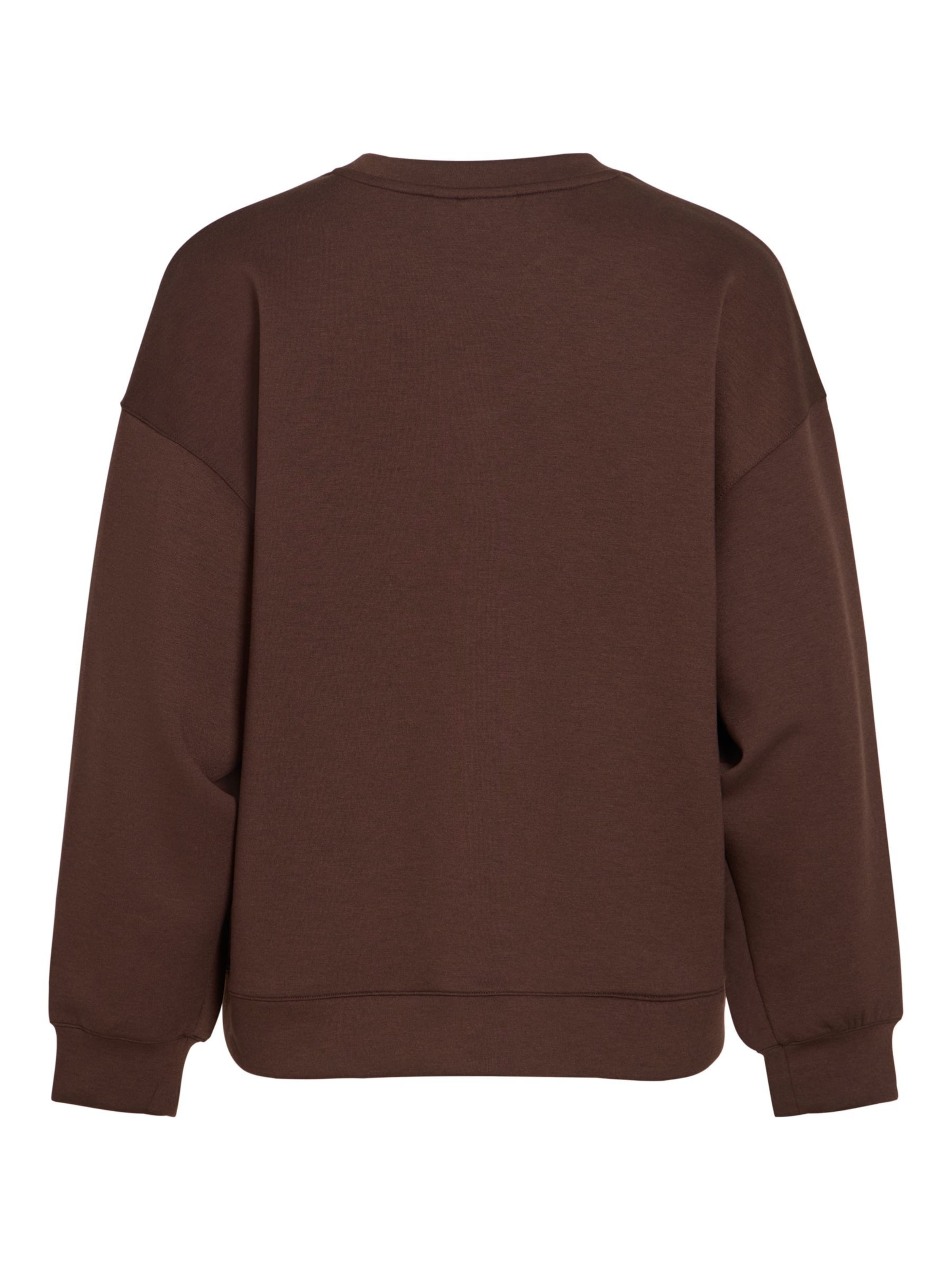 VILA Sweatshirt 'CATORA' i brun