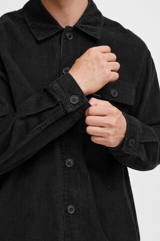 BLEND Slim fit Button Up Shirt in Black