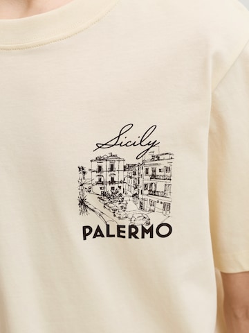 Jack & Jones Junior T-shirt 'JORVacation' i vit