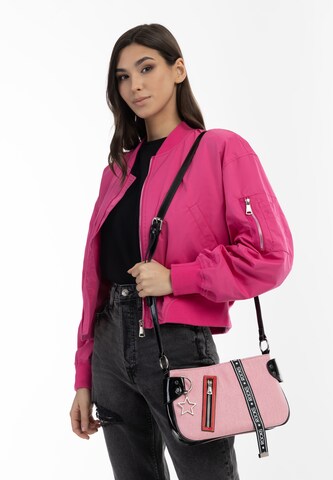myMo ROCKS Schoudertas in Roze