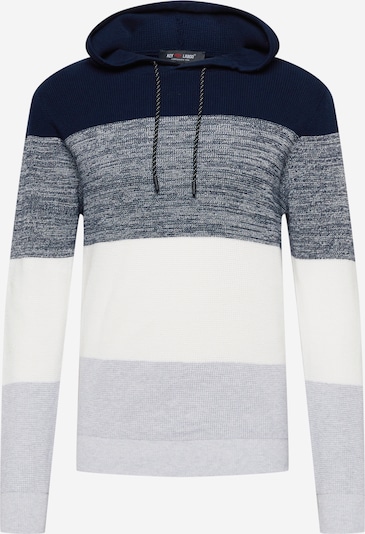 Pullover 'Julian' Key Largo di colore blu notte / blu sfumato / grigio chiaro / bianco, Visualizzazione prodotti