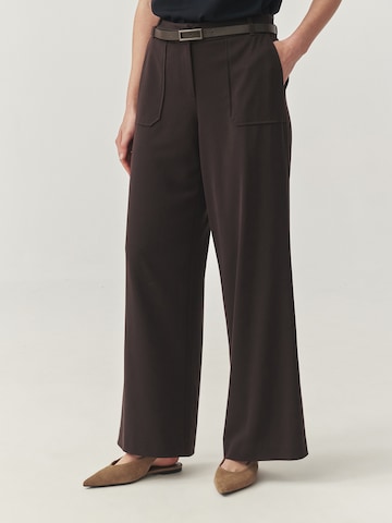 TATUUM Regular Trousers 'FEDORA' in Brown