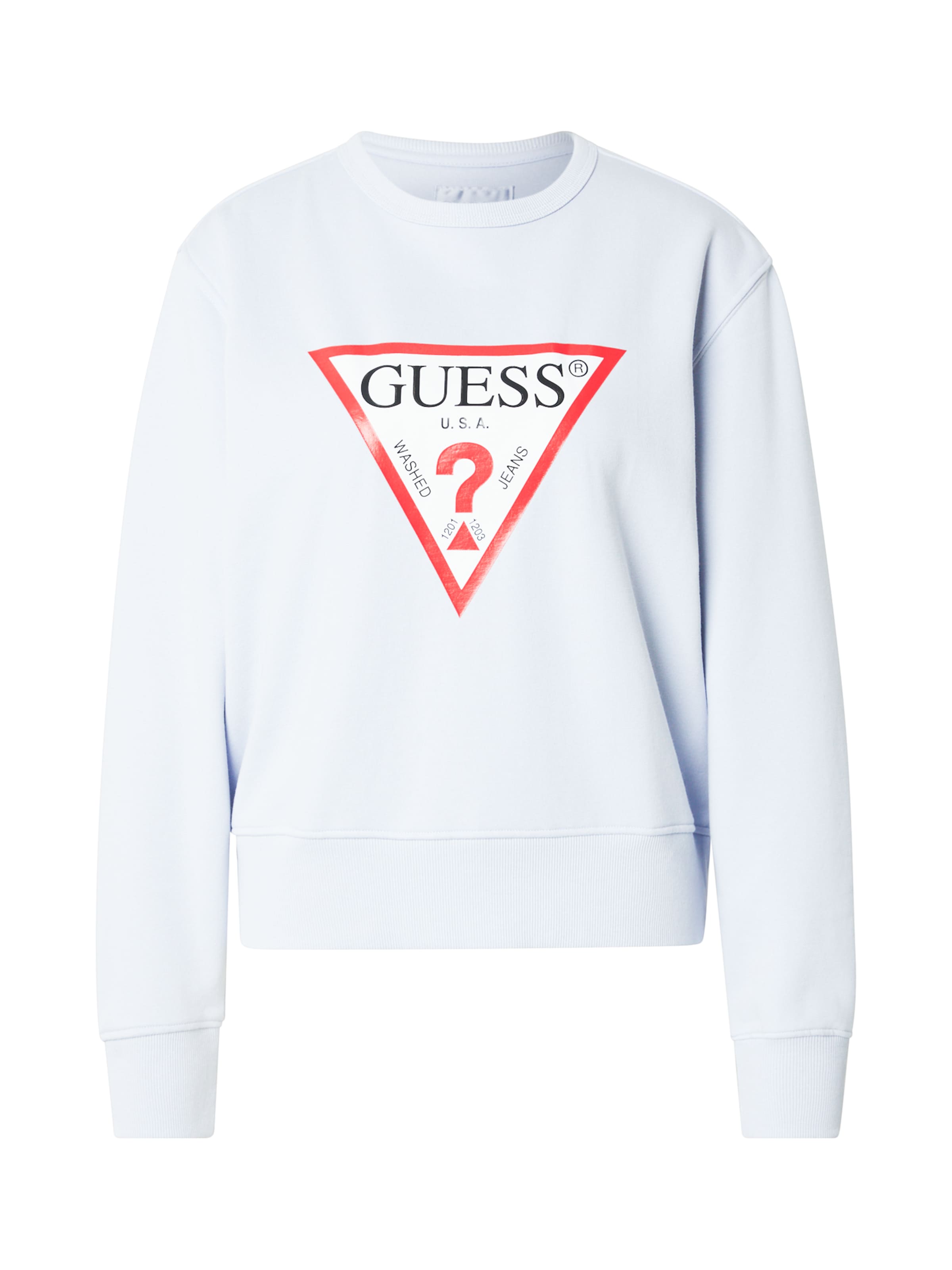 GUESS Sweatshirt in Blue: front