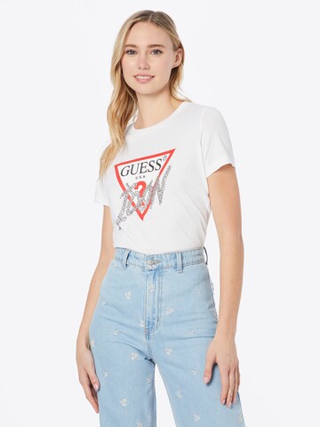 GUESS Shirts i hvid: forside