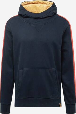 Fli Papigu Sweatshirt 'Shisha & Strand' in Blue: front