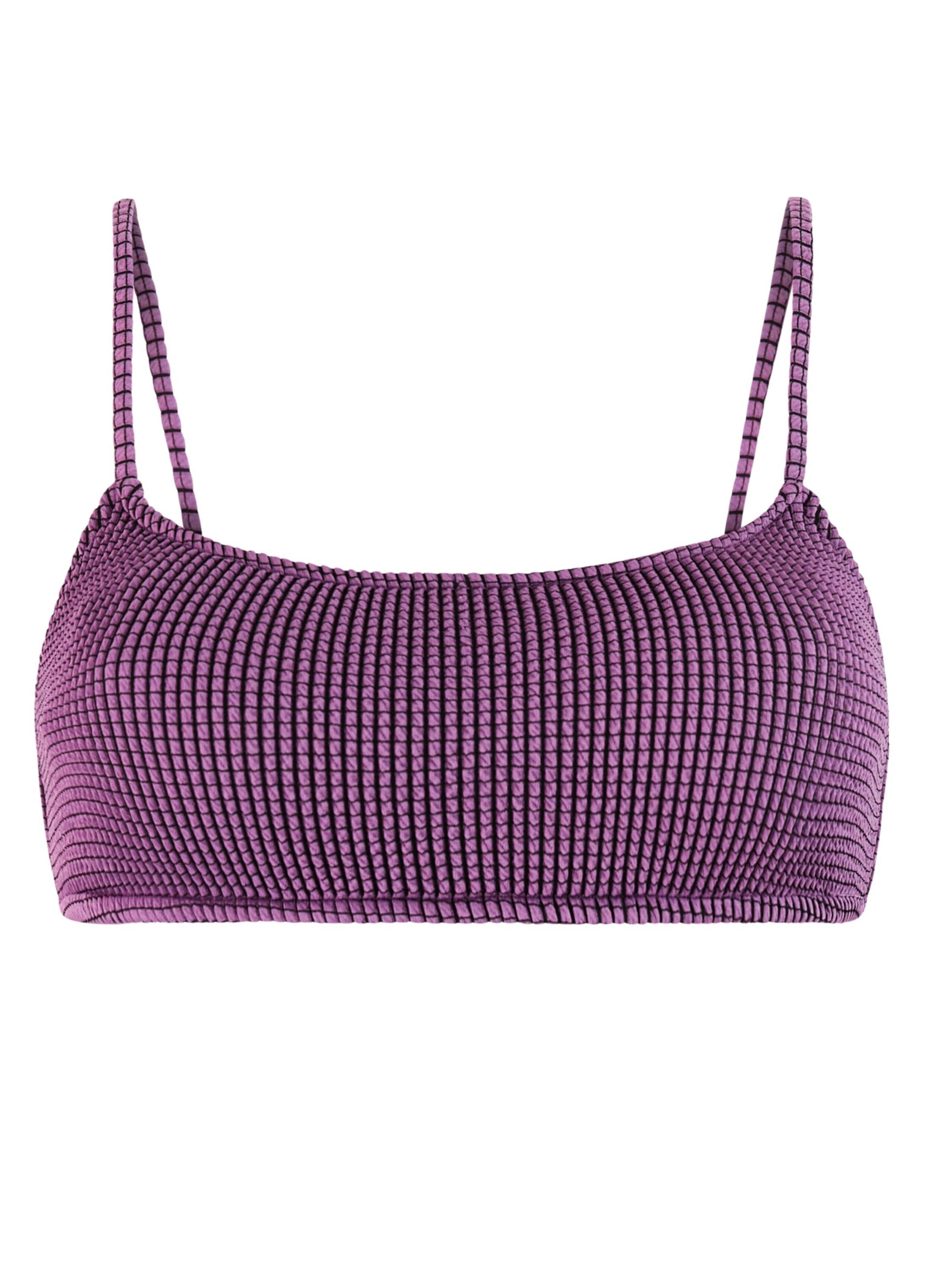 PROTEST Bustier Bikini 'PRTJag'‌‌‌‌ in Lila