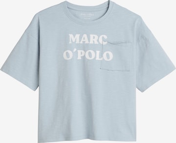 Marc O'Polo Shirt in Blauw: voorkant