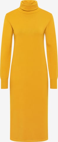 Usha Knitted dress in Yellow: front