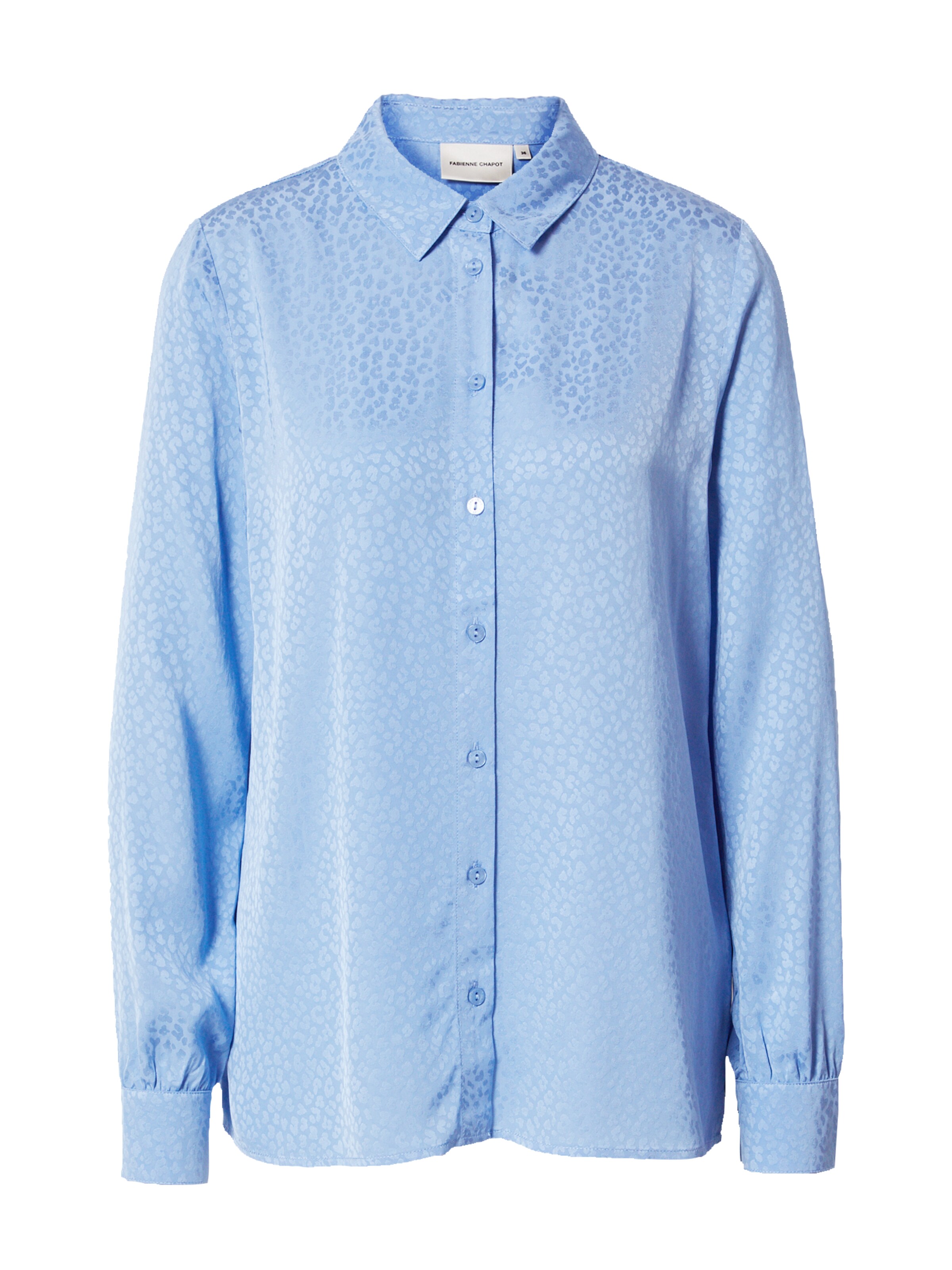 Fabienne Chapot Blouse 'Lot' in Blue: front
