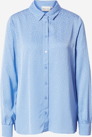 Fabienne Chapot Blouse 'Lot' in Blauw: voorkant